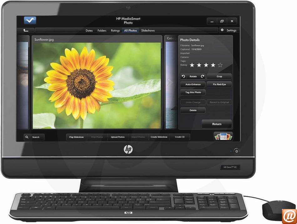 LK698LT - Desktop-PC All-in-One Omni Pro HP 110 Intel Pentium Dual-Core E5800 (3.20GHz) 2GB 500GB 20" LED DVD-RW Windows 7 Professional